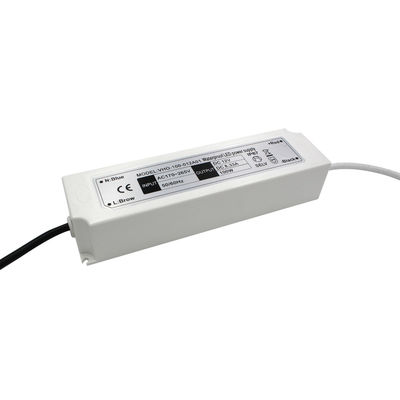 fonte de alimentação plástica mais fresca de Waterproof IP67 do motorista do diodo emissor de luz da luz de tira de 100W 12V