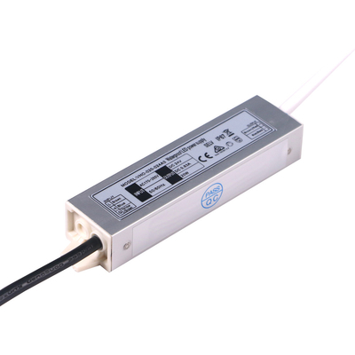 Fonte de alimentação de LED eletrônica SAA 24V à prova d'água 20W design fino
