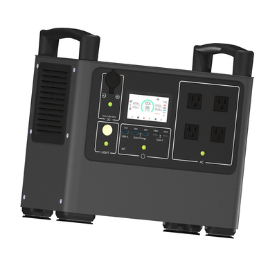 banco portátil puro do poder da onda de seno da energia 110V 220V da casa de 2000W 1920Wh LiFePO4 solar