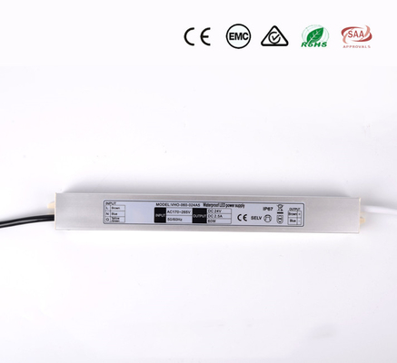 Motorista impermeável exterior IP67 do diodo emissor de luz do OEM, motorista claro de néon de 24V 60W