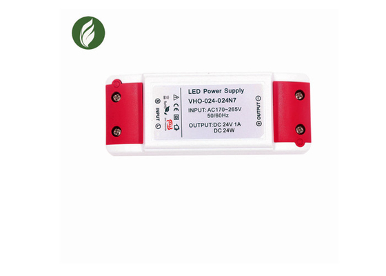 Motorista plástico 24V 1A 24W do diodo emissor de luz de SAA 110x45x28mm para luzes do espelho