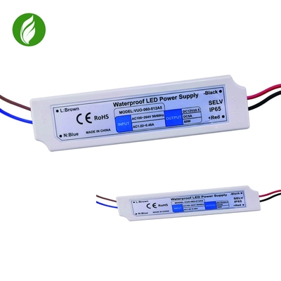 Fonte de alimentação de pouco peso da tira do diodo emissor de luz 24V de SAA, tira à prova de chama do diodo emissor de luz de For do motorista do diodo emissor de luz