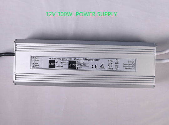 Motorista exterior impermeável 300W do diodo emissor de luz de ETL IP67 resistente à corrosão