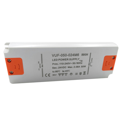 fonte de alimentação 24v do diodo emissor de luz 50w que ilumina o motorista do diodo emissor de luz do Super Slim dos acessórios