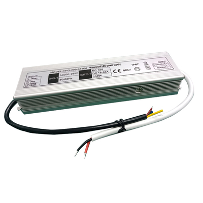 Peso leve eletrônico impermeável exterior do motorista 200W 12V do diodo emissor de luz IP67