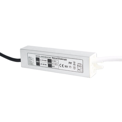 Motorista eletrônico impermeável 20w 12V Constant Voltage Power Supply do diodo emissor de luz IP67