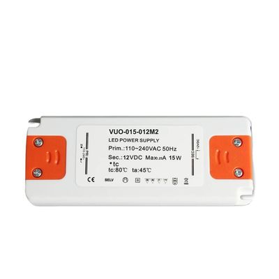 Fonte de alimentação magro ultraleve 15w do diodo emissor de luz 24v Constant Voltage Driver