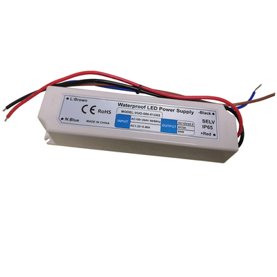 Fonte de alimentação impermeável do diodo emissor de luz IP67 do motorista 60w da tira do diodo emissor de luz da proteção 12v de Overtemp