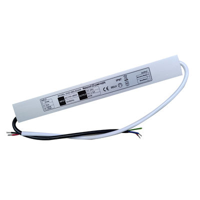 Fonte de alimentação impermeável magro IP67 do diodo emissor de luz SAA Constant Voltage For Strip Light