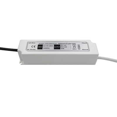Fonte de alimentação mais fresca 36W da tira do diodo emissor de luz do refrigerador 12V IP67 impermeável