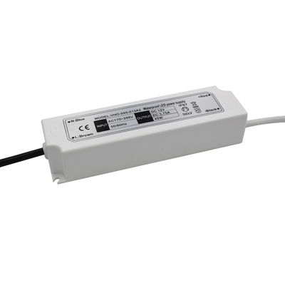 Fonte de alimentação de LED para geladeira 12V 45W à prova d'água IP67 para faixa de resfriamento