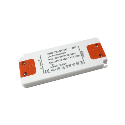 Motorista fino super Power Supply 12V 20W Constant Voltage For Mirror Light do diodo emissor de luz