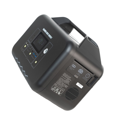 Central elétrica de acampamento exterior portátil de gerador de poder Lifepo4 600w 672wh