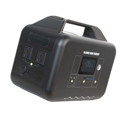 bateria de armazenamento portátil exterior pura da energia da central elétrica 1000W de onda de seno 220V 1440Wh