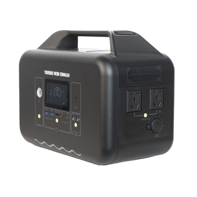 Capacidade grande portátil UPS de carregamento rápido do gerador de poder 672Wh do sistema de energia solar 600W