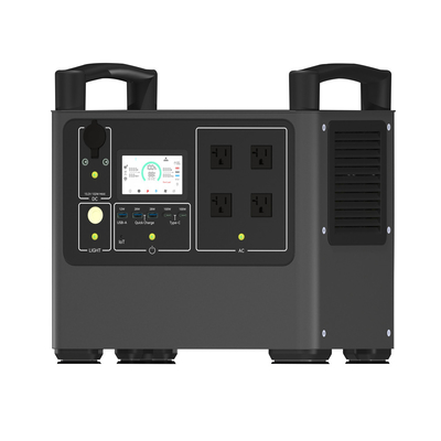 gerador portátil da bateria portátil da central elétrica de energias solares 2000w para o acampamento exterior