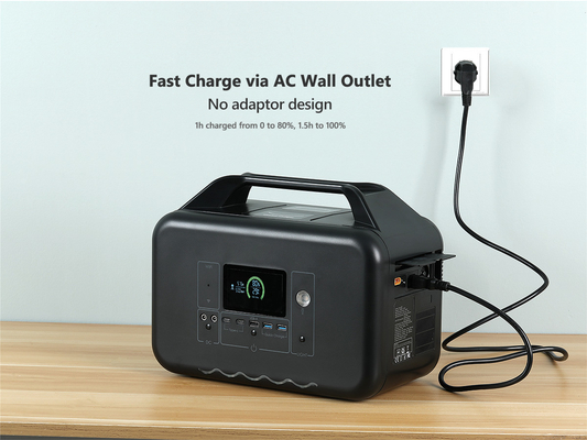 Central elétrica portátil pura de onda de seno da fonte 1000w 220V dos poderes de emergência do gerador da casa