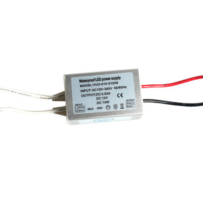 motorista Small Mini Power Supply do transformador do diodo emissor de luz de 10w 12vdc Constant Voltage