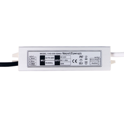 À prova de água do transformador de Power Supply 12V 30w do motorista da luz do diodo emissor de luz do IP 67 Constant Voltage