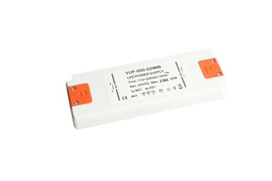 Peso leve prático ultra magro do motorista 24V do diodo emissor de luz de Constant Voltage