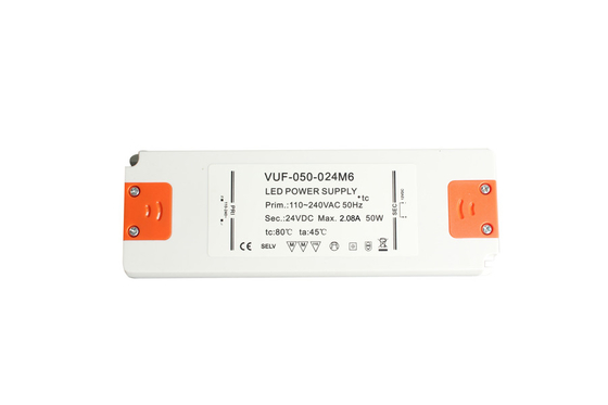 Peso leve prático ultra magro do motorista 24V do diodo emissor de luz de Constant Voltage
