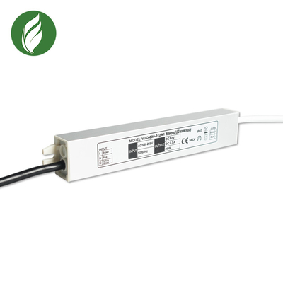 Motorista eletrônico impermeável ultra fino 12V 30W 187x30x20mm do diodo emissor de luz de SMPS