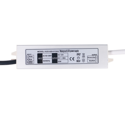 Motorista eletrônico impermeável ultraleve 1.67A 20W do diodo emissor de luz da C.C. 12V Heatproof
