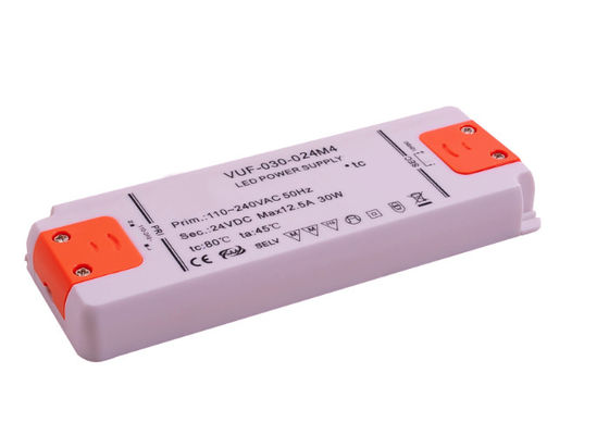 C.A. ultra fina 110V 240V do motorista do diodo emissor de luz de 30W 1.25à C.C. 24V para luzes do armário
