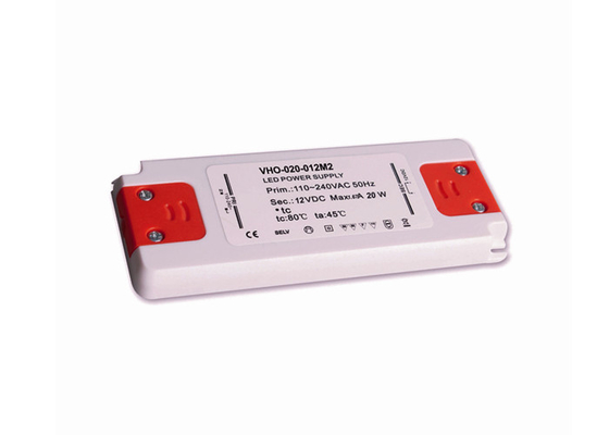 Luz ultra fina impermeável da mobília de Power Supply For do motorista do diodo emissor de luz de 12V 1.7A