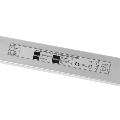 Motorista ultraleve impermeável 24V do diodo emissor de luz de Constant Voltage para o Signage