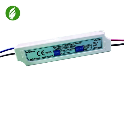 capa de plástico do motorista 24V do diodo emissor de luz da luz de tira de 20W 830mA para o refrigerador