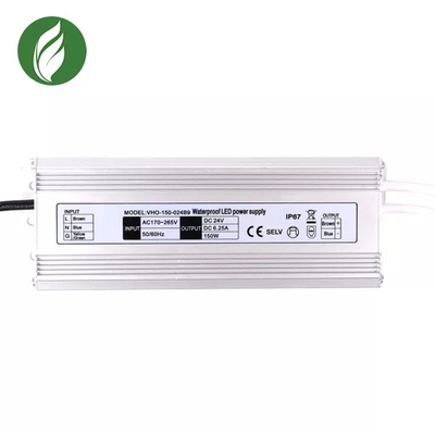 motorista eletrônico impermeável exterior For Strip Light do diodo emissor de luz de 24V 6.25A