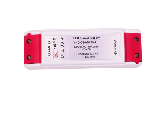 Motorista Heatproof da luz de tira do diodo emissor de luz do ODM 12V, fonte de uma alimentação ultraleve de 48 watts