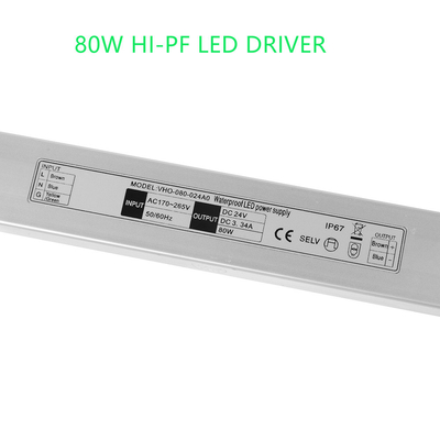 C.A. Heatproof de ETL ao motorista do diodo emissor de luz da C.C., 24V de pouco peso Constant Voltage Driver