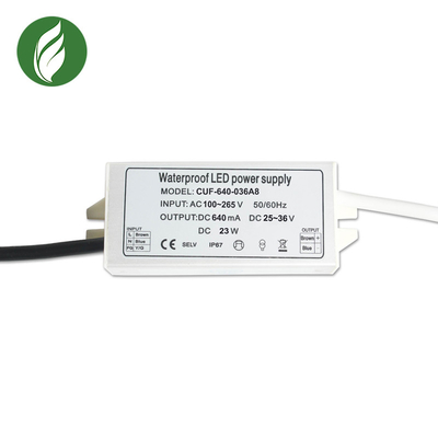 Diodo emissor de luz Constant Current Power de RoHS 640mA, motorista de pouco peso da luz de inundação