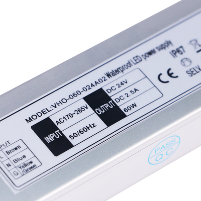Luz de tira exterior Heatproof do diodo emissor de luz de For do motorista da fonte de alimentação da luz do diodo emissor de luz 60W