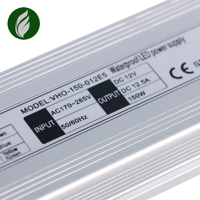 motorista exterior impermeável SMPS do diodo emissor de luz de 12V 150W para anunciar o Signage