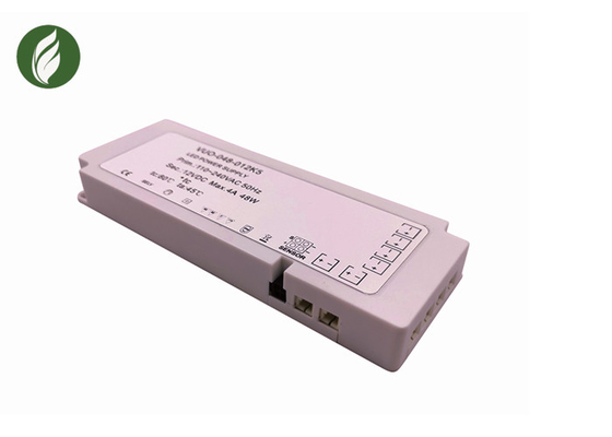 Motorista plástico multimodo do diodo emissor de luz IP20, fonte de alimentação de pouco peso do diodo emissor de luz da C.C. 24V
