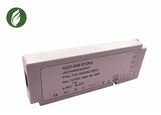 Motorista plástico multimodo do diodo emissor de luz IP20, fonte de alimentação de pouco peso do diodo emissor de luz da C.C. 24V