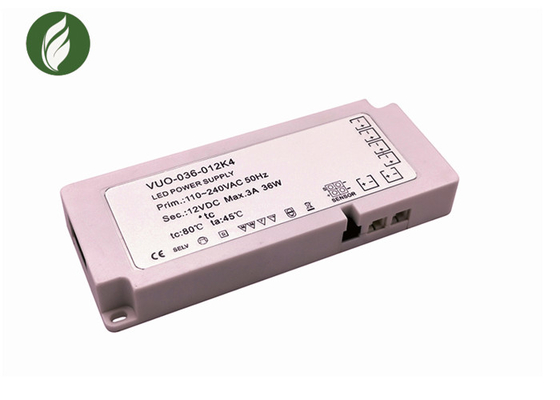 C.A. IP20 à C.C. sob o motorista Flameproof Ultralight do diodo emissor de luz do armário