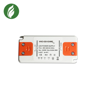 motorista Heatproof Antiwear do diodo emissor de luz de 20W Constant Voltage Ultra Thin