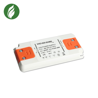 motorista Heatproof Antiwear do diodo emissor de luz de 20W Constant Voltage Ultra Thin