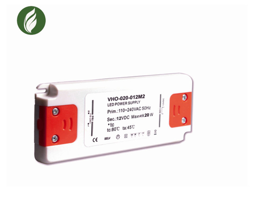Luz ultra fina impermeável da mobília de Power Supply For do motorista do diodo emissor de luz de 12V 1.7A