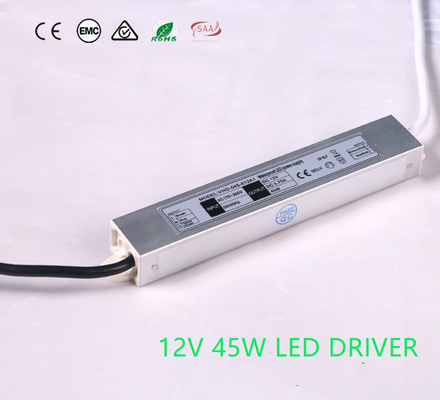 Fonte de alimentação Heatproof 12V do diodo emissor de luz de SAA exterior, motorista livre Voltage do diodo emissor de luz da cintilação