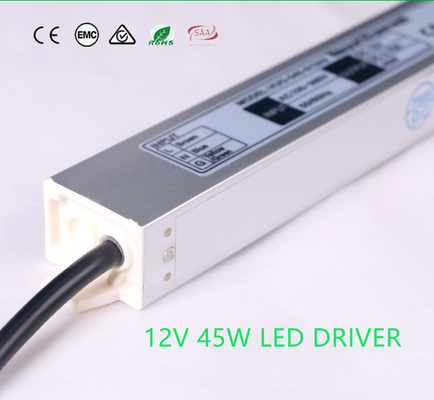 Fonte de alimentação Heatproof 12V do diodo emissor de luz de SAA exterior, motorista livre Voltage do diodo emissor de luz da cintilação