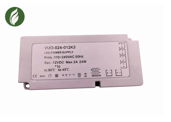 Fonte de alimentação do diodo emissor de luz de Constant Voltage da luz 48W 60W 12V 24v IP20 do armário