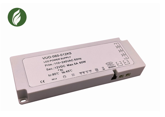 2500mA ultra magro sob a isolação de Flicker Free Anti do motorista do diodo emissor de luz do armário