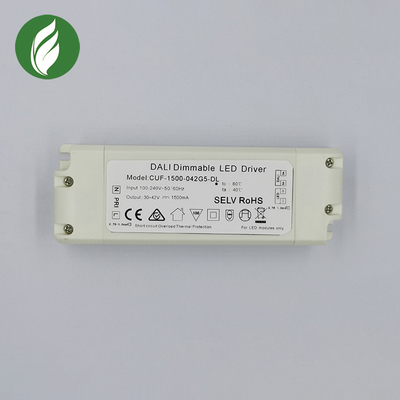 motorista DALI Dimmable do diodo emissor de luz 30-42V, motorista mais não ofuscante de pouco peso For Led Lights