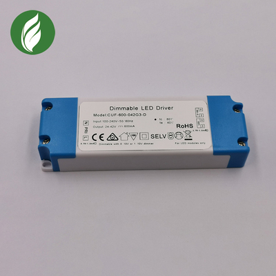  de 600mA IP20 24 luzes de Ultralight For Linear do motorista do diodo emissor de luz de Dimmable do volt